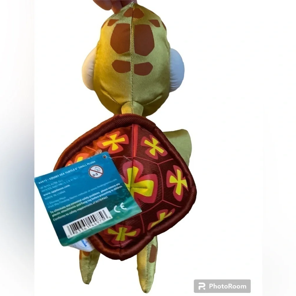 Squirt plush stuffed animal Disney Pixar Finding Nemo 8in sea turtle #44975